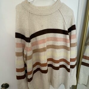 Aerie Multicolor Striped Sweater